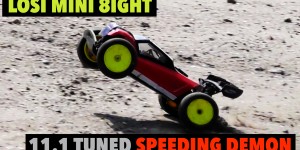 Beitragsbild des Blogbeitrags Losi Mini 8ight – 11.1 Tuned Speeding Demon