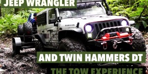 Beitragsbild des Blogbeitrags Jeep Wrangler and Twin Hammers DT – The Tow Experience