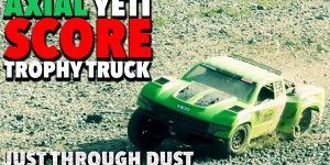 Beitragsbild des Blogbeitrags Axial Yeti SCORE Trophy Truck – Just through dust 