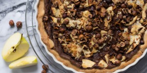 Beitragsbild des Blogbeitrags Running out of time – Apfel Nutella Tarte