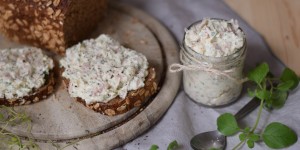 Beitragsbild des Blogbeitrags Schneller Schinken Oberskren Aufstrich