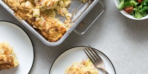 Beitragsbild des Blogbeitrags Mein bestes Schinkenfleckerl Rezept