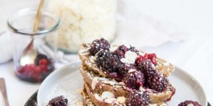 Beitragsbild des Blogbeitrags French Toast aus Brotresten für den Sonntagsbrunch