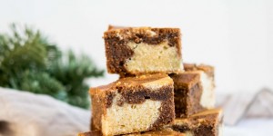 Beitragsbild des Blogbeitrags Schneller Marmorkuchen vom Blech
