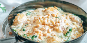 Beitragsbild des Blogbeitrags Herzhafte Gnocchi Pfanne – schnelle Küche