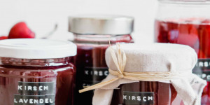 Beitragsbild des Blogbeitrags Kirschen einkochen