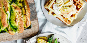 Beitragsbild des Blogbeitrags Osterbrunch Rezepte mit Super Hanf Food