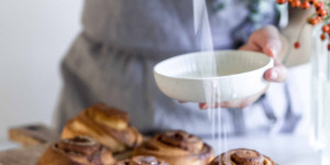 Beitragsbild des Blogbeitrags Zimtschnecken – perfekt für Herbsttage