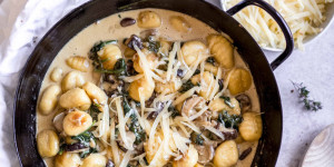 Beitragsbild des Blogbeitrags Noch eine schnelle Gnocchi Pfanne