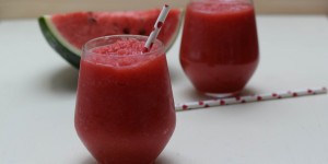 Beitragsbild des Blogbeitrags Erfrischendes Wassermelonen Sorbet Rezept 