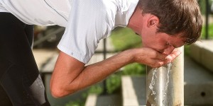 Beitragsbild des Blogbeitrags Mythos 27: Viel Trinken ist fürs Laufen wichtig