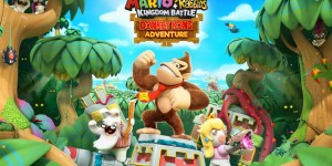 Beitragsbild des Blogbeitrags Mario + Rabbids Kingdom Battle Donkey Kong Adventure DLC vorgestellt 