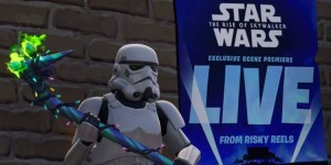 Beitragsbild des Blogbeitrags Fortnite: Crossover mit Star Wars The Rise of Skywalker zeigt exklusiven Sneek Peek 