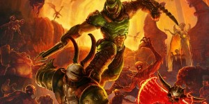 Beitragsbild des Blogbeitrags DOOM Eternal positioniert die Waffen (auf Wunsch) auch in der Mitte