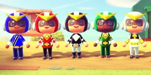 Beitragsbild des Blogbeitrags Animal Crossing: New Horizons – Mehr Power Rangers-Kostüme von den Fans