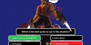 Beitragsbild des Blogbeitrags Die Sprüche von Duke Nukem und ihre Inspirationen