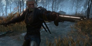 Beitragsbild des Blogbeitrags The Witcher 3: Mod lässt Geralt Waffen benutzen – Die Fans finden es lustig 