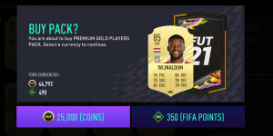 Beitragsbild des Blogbeitrags FIFA 22: Ultimate Team wird “Preview Packs” beibehalten
