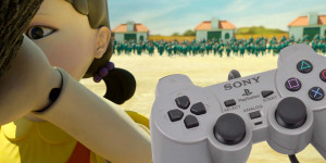 Beitragsbild des Blogbeitrags Squid Game als PlayStation 1-Spiel? Gibt es. Oder so!