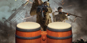 Beitragsbild des Blogbeitrags Call of Duty: Vanguard-Spieler erreicht 105 Eliminierungen mit “Donkey Kong Bongocontroller” 