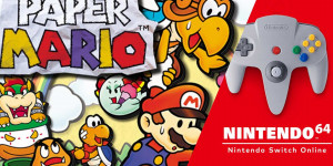 Beitragsbild des Blogbeitrags Original Paper Mario (N64) kommt für Nintendo Switch Online+