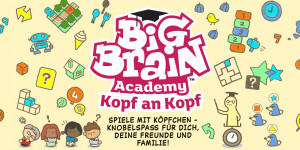 Beitragsbild des Blogbeitrags Big Brain Academy: Kopf an Kopf (Switch) – Game Review
