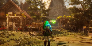 Beitragsbild des Blogbeitrags Zelda: Ocarina of Time in der Unreal Engine 5 zeigt wunderschönen “Lake Hylia”