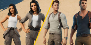 Beitragsbild des Blogbeitrags Fortnite-Crossover: Nathan Drake und Cloe Frazer aus Uncharted im Spiel