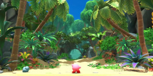 Beitragsbild des Blogbeitrags Kirby und das vergessene Land (Switch) – Game Review 