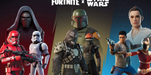 Beitragsbild des Blogbeitrags Star Wars-Day: Fortnite feiert den 4. Mai mit Lichtschwertern und Skins 