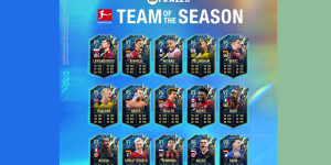 Beitragsbild des Blogbeitrags FIFA 22: EA Sports veröffentlicht “Team of the Season” der Bundesliga
