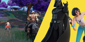 Beitragsbild des Blogbeitrags Fortnite Kapitel 3 Staffel 3: Legendärer Star Wars-Bösewicht im Anmarsch! 