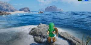 Beitragsbild des Blogbeitrags Zelda: Ocarina of Time – Fan-Remake in UE5 zeigt beeindruckende Wassereffekte
