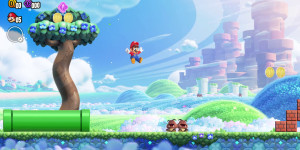 Beitragsbild des Blogbeitrags Super Mario Bros. Wonder: Schon die ersten Tricks für unendliche Leben entdeckt!