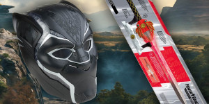 Beitragsbild des Blogbeitrags Black Panther-Helm oder Power Rangers-Schwert gewinnen!