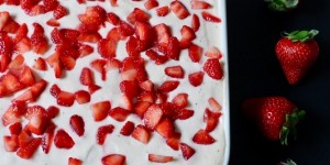 Beitragsbild des Blogbeitrags ERDBEERTIRAMISU 