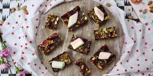 Beitragsbild des Blogbeitrags MARSHMALLOW-SCHOKO-KUCHEN