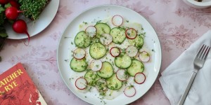 Beitragsbild des Blogbeitrags SOMMERGEMÜSE-CARPACCIO