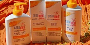 Beitragsbild des Blogbeitrags Review] – sebamed Baby & Kind Calendula Produkte: 