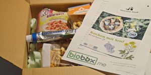 Beitragsbild des Blogbeitrags [Unboxing] – Biobox November „Food and Drink“: 