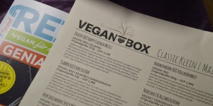 Beitragsbild des Blogbeitrags [Unboxing] – Vegan Box Classic Klein – Mai 2019: 
