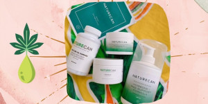 Beitragsbild des Blogbeitrags CBD Wellness mit NATURECAN: