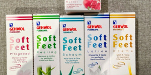 Beitragsbild des Blogbeitrags Review – Gehwol Willkommenspaket: