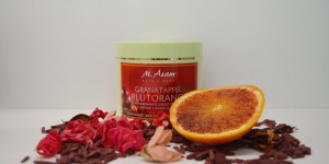 Beitragsbild des Blogbeitrags Review: M. Asam – Granatapfel/Blutorange Bodycream 