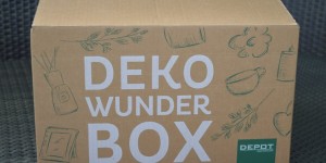 Beitragsbild des Blogbeitrags DEPOT Deko Wunder Box – Unboxing: 