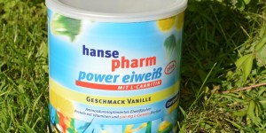 Beitragsbild des Blogbeitrags Hansepharm: Power Eiweiß plus Vanille