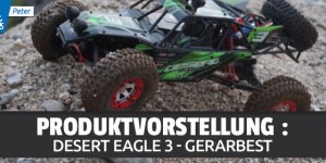 Beitragsbild des Blogbeitrags FEIYUE 4WD Desert Eagle 3 Rock Racer – Review