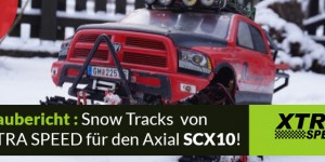 Beitragsbild des Blogbeitrags Xtra Speed – Snow Tracks  und Zubehör Einbau und Test 