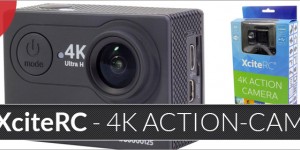 Beitragsbild des Blogbeitrags XciteRC 4K Action-Cam – UltraHD für actionreiche Aufnahmen!