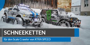 Beitragsbild des Blogbeitrags Xtra Speed – Schneeketten / Snow Chains für 1.9″ Scale Crawler 